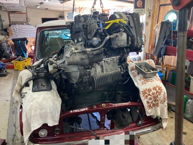 ローバーミニ　エンジンオーバーホール