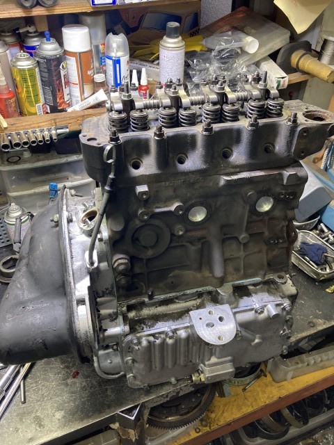 クラッシックミニ　エンジン